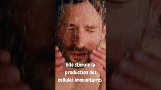 Les effets miraculeux de la douche froide