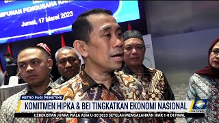 HIPKA dan BEI Tandatangani Kesepakatan guna Tingkatkan Ekonomi Nasional - Metro TV