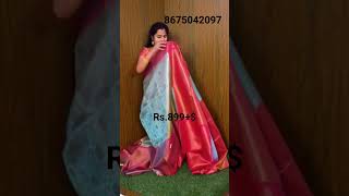 banaras khatan tissue silk saree