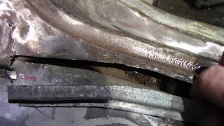 Porsche 912 Front End Rust Repair Part 2