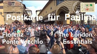 The London Essentials in Florence on Ponte Vecchio at 7th Sept. 2018 Bohemian Rhapsody