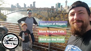 s2e19 Aquarium of Niagara, Ohio rv rest stop, birth place of Thomas Edison... back on the road