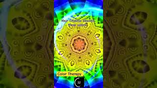 Healing color Therapy for activating 7 Chakras #colortherapyart #meditationmusic #relaxing