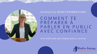 Comment te préparer à parler en public avec confiance - les 3 étapes