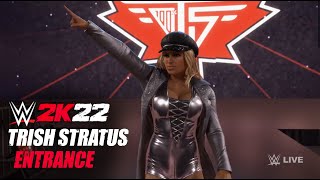 WWE 2K22: Trish Stratus Entrance (1080p)