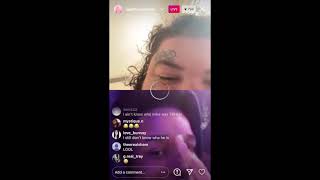 SAGITTARIUSSHAWTY LIVE WITH HER FANS SAYS SHE CHECKED UP ON YUNGMIKE  InstaGram  LIVE DAY 2