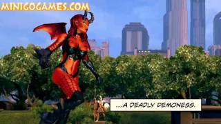 DC Universe Online Video Game_ Custom Player Characters Trailer HD - www.MiniGoGames.Com