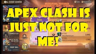 Apex Clash Is Just Not For Me!