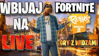 🔴LIVE🔴Fortnite Reaktywacja sezon OG 2 Remix GRY Z WIDZAMI!