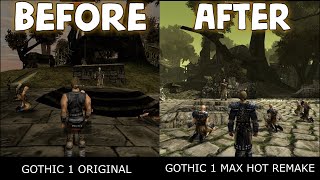 GOTHIC 1 ➤ ORIGINAL vs MAX HOT REMAKE (THE SWAMP CAMP)