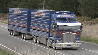 Kenworth Trucks on the Road around New Zealand's South Island.