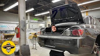 Carbon Fiber Friday | Fixing Rusty Honda S2000 Trunk | Part 2