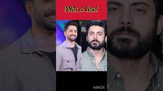 Danish Taimor Vs Fawad Khan|| Who is Best Actors 💞|| #actor #celebrity #wahajali #hibabukhari