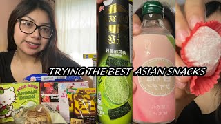 Trying The Best Asian snacks !