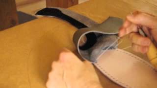 simple shoemaking: How to stitch a "stitch-in" shoe