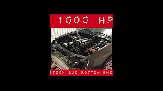 1000+ HP 2JZGTE (stock bottom end) oil pan removal