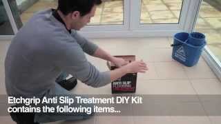 Oltco/Etchgrip - Anti Slip Flooring Treatment DIY Kit