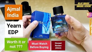 Ajmal Yearn EDP | MRP ₹1000/- Cred deal ₹200/- only | is it worth buying? | Must Watch Review 2024