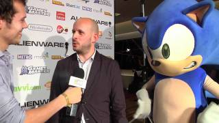 Outstanding Contribution Award Sonic interview - GamesMaster Golden Joystick Awards 2011