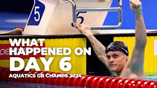 DAY 6 Round Up | Aquatics GB Champs 2024