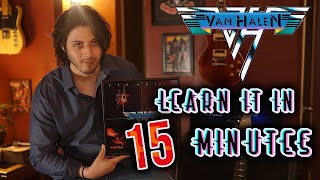 LEARN A CLASSIC VAN HALEN SOLO - AINT TALKIN BOUT LOVE GUITAR LESSON + TUTORIAL