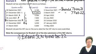 Value Added Tax – VAT (part 3) - ACCA Taxation (FA 2022) TX-UK lectures