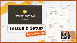 Shopify Product Review App (Free): Install and Setup in 15minutes (2021) | Tutorial