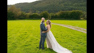 Llywela and Nathan's wedding at Hafod Farm.