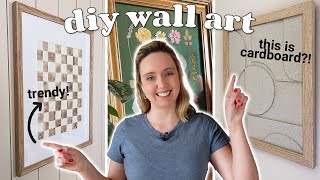 *Surprisingly EASY* DIY Wall Art Ideas 🖼✨