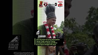 GANJAR PRANOWO SAMPAIKAN BEBERAPA HAL SAAT KAMPANYE PERDANA PILPRES 2024 DI MERAUKE