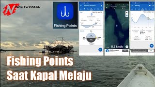 Review GPS Fishing Points Saat Kapal Berjalan