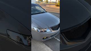 Little Video Of Acura TSX Wrapped In Gloss Nardo Gray!😮‍💨 #cheetahwrap #wrap #wrapping