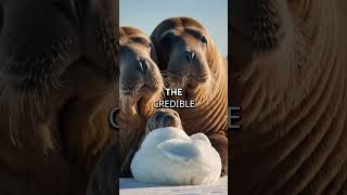 How do baby walruses survive the harsh Arctic? Their amazing early life!