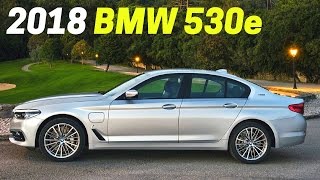 LOOK!! 2018 BMW 530e iPerformance - NEW Wireless Car Charging Technology