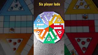 # Handmade six players Ludo # using cardboard # Best use of waste cardboard