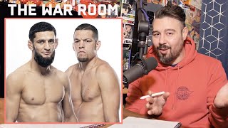 Comparing Khamzat and Nate's career timelines | UFC 279: Chimaev vs Diaz | Full Reptile CLIPS