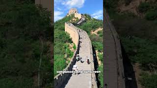 Essential Great Wall Travel Tips #shorts