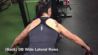 {Back} Wide DB Lateral Row