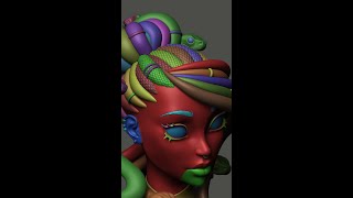 🤯How I Got Those Mythical Snake Scales - Medusa Bust Creation using Zbrush!🤯