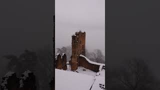 Castle Ruin Of Divín In Slovakia: MICHAL MALACHOVSKÝ #shorts