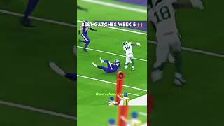 Best catches from week 5 🙌 #nfl #shorts