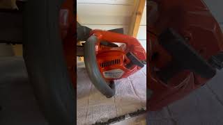 Shine up chainsaw plastic