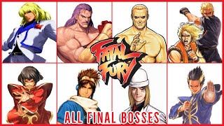 FATAL FURY ALL FINAL BOSSES