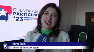 SEREMI DE SALUD LOS LAGOS CUENTA PÚBLICA 2023