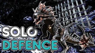 SOLO DEFENDING FOR 12HRS - ARK PvP