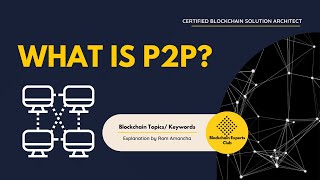 what is peer to peer (p2p) #p2p #blockchain