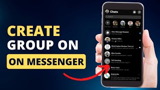 How To Create Group In Facebook Messenger | Create Group Chat Messenger 2023 Tutorial