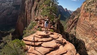 No Fear - Angels Landing Climb