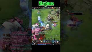 Magnus is Broken🔥Instant 2930 Golds in 30 Second #dota2 #shorts #Rampage