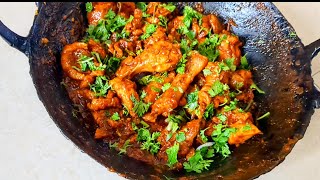 ఐరన్ కడాయి లో చికెన్ చేస్తే|chicken in telugu|kadai chicken in telugu|indian chickenrecipes